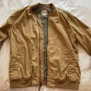 Gap - Men's tan bomber jacket - sz L